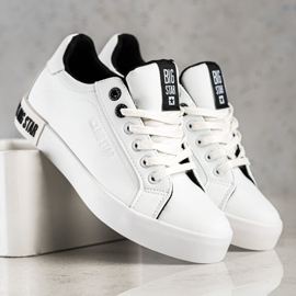 Sneakers da donna Big Star II274031 bianco 1
