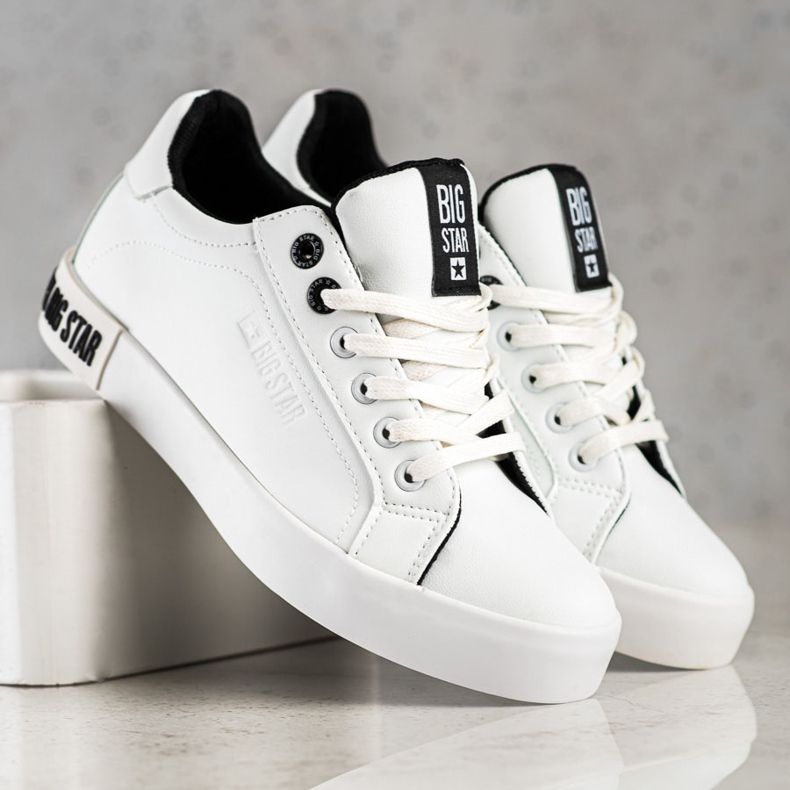 Sneakers da donna Big Star II274031 bianco 1