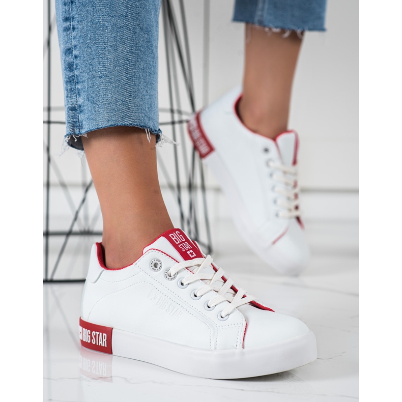 Sneakers da donna Big Star II274032 bianca 1