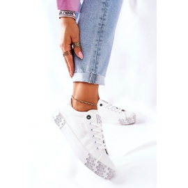 Sneakers da donna Big Star II274181 Bianco 1