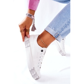 Sneakers da donna Big Star II274181 Bianco 2