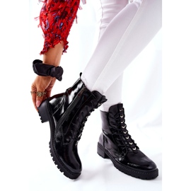 Vinceza Stivali da donna laccati Myroe neri nero 2