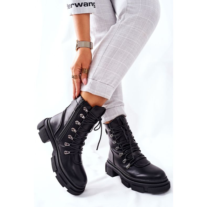 FI1 Stivali caldi neri da donna Black Perfect nero 2