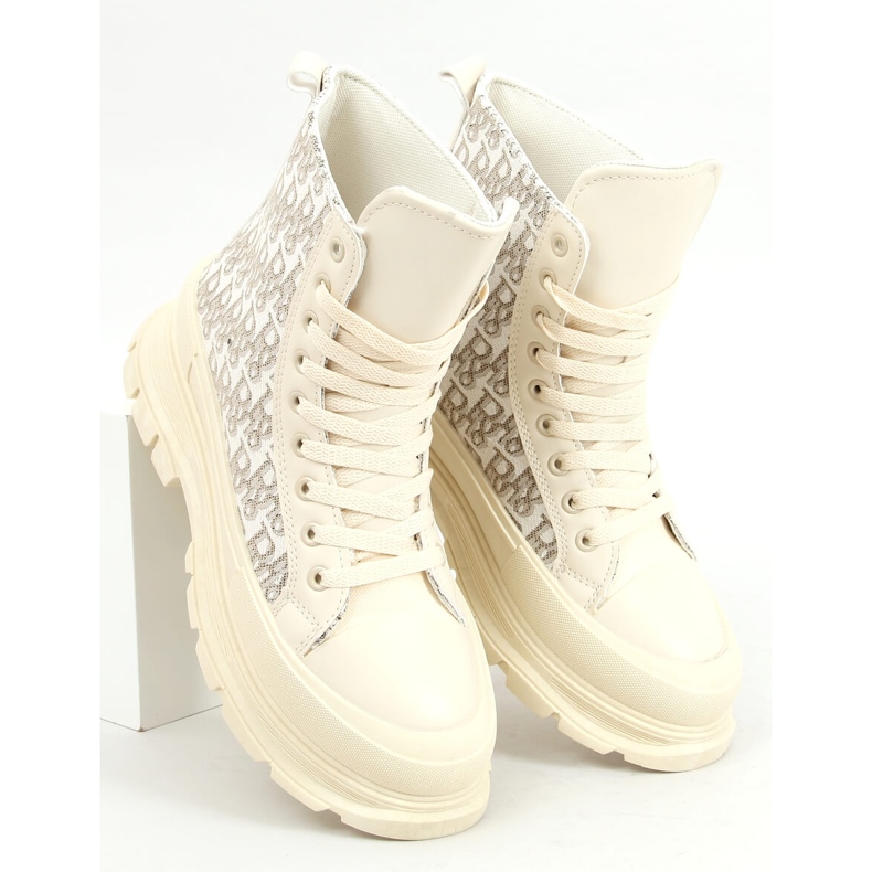 Beige AD-416 Sneakers beige 1