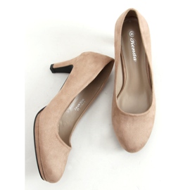 Pompe sulla piattaforma beige KZ600 Khaki cachi 1