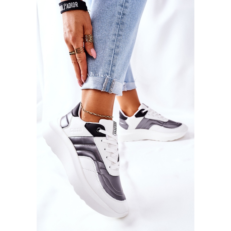 Scarpe sportive da donna Memory Foam Big Star II274335 Bianco 1