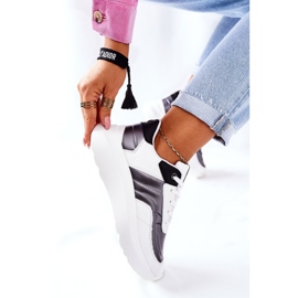 Scarpe sportive da donna Memory Foam Big Star II274335 Bianco bianca 2