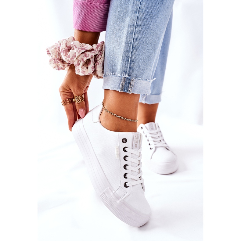 Sneakers da donna Big Star II274348 Bianco 1