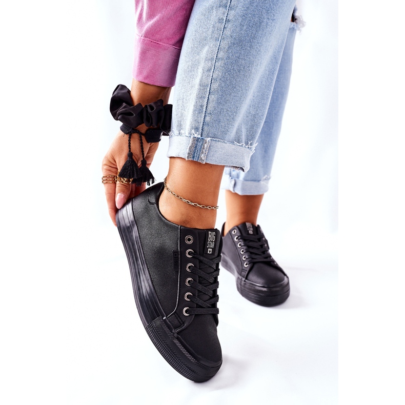 Sneakers da donna Big Star II274345 Nere nero 1