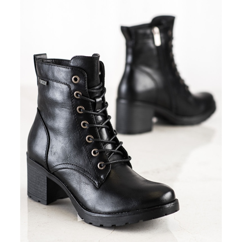 Stivali casual VINCEZA nero 1