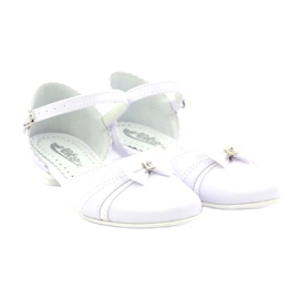 Décolleté ballerine comunione Miko 702 bianche bianco 4