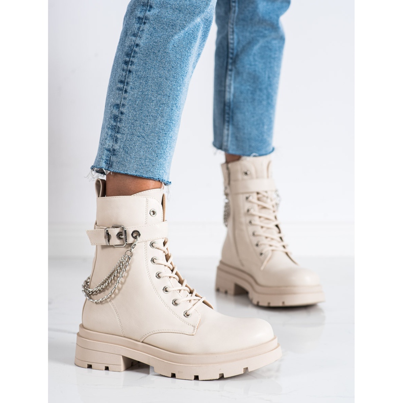 Bestelle Lavoratori alla moda con catena beige 2