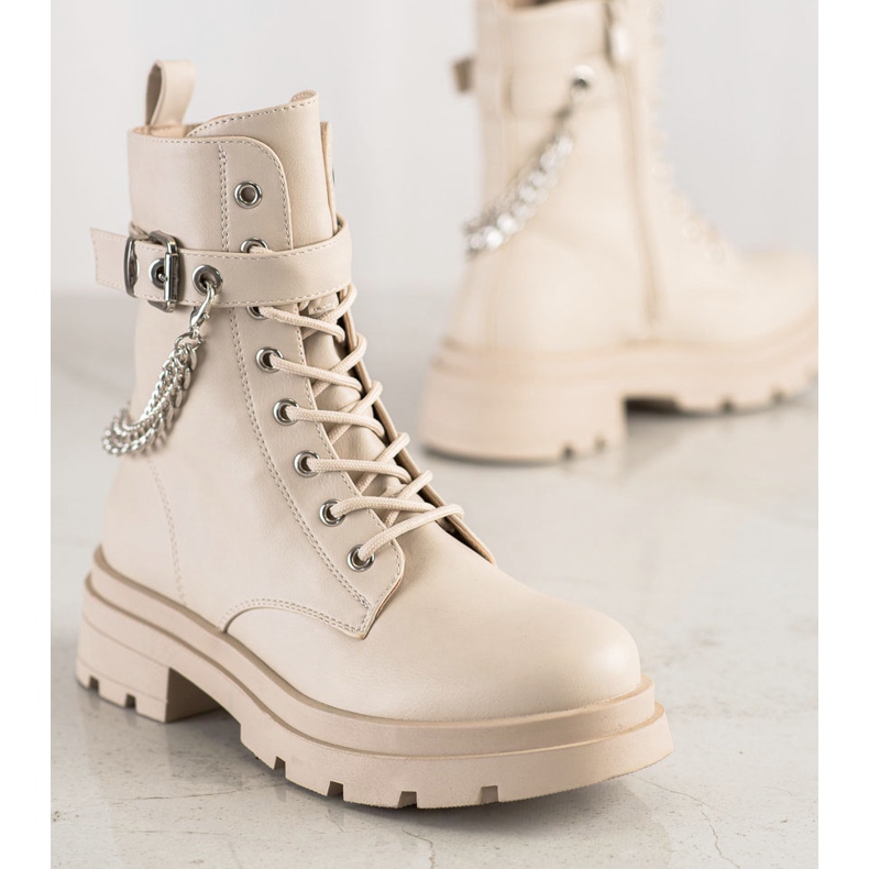 Bestelle Lavoratori alla moda con catena beige 1