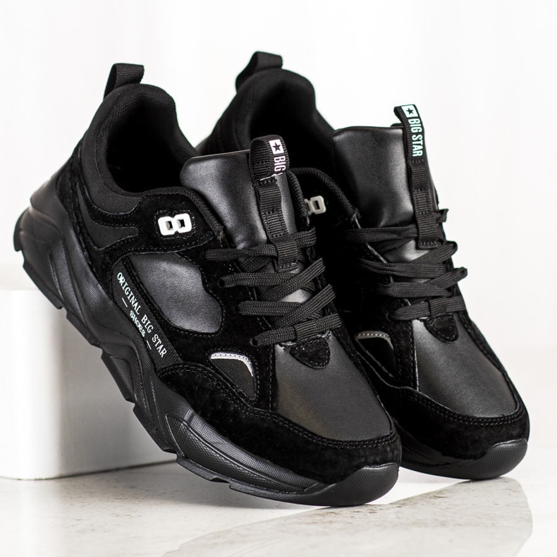 Sneakers da donna Big Star GG274654 nero 1