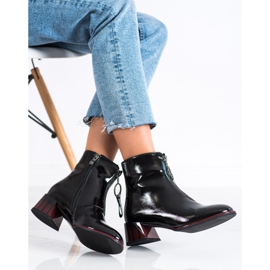 S. BARSKI Stivali eleganti con cerniera S.BARSKI nero 2