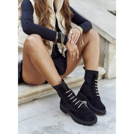 PM1 Stivali Donna Workers Slip Nero Maxine 1