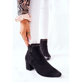 Vinceza Stivali Donna Scamosciato Nero Brinlack 1
