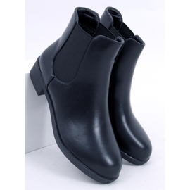 BM Stivaletti Chelsea neri classici da donna 6217 Black nero 1