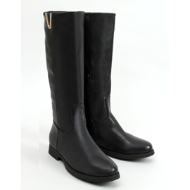 Stivali da equitazione da donna neri YY6787 Black nero 1