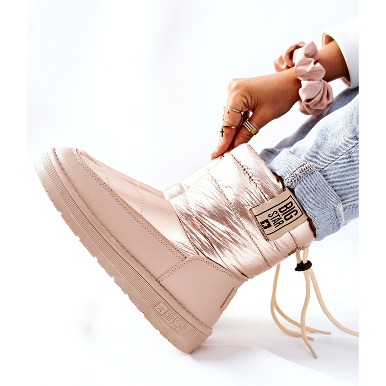 Doposci da donna Big Star II274121 Beige 2
