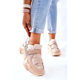 NAVY DOT Scarpe sportive da donna Sneakers Beige Katerini 1