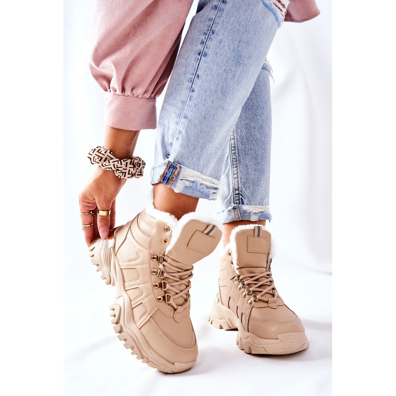 PM1 Trappers hareshaw isolanti beige da donna 1