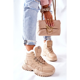 PM1 Trappers hareshaw isolanti beige da donna 2