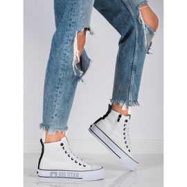 Sneakers da donna Big Star II274014 bianca 1