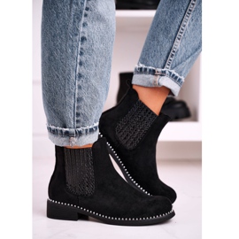 Stivaletti Donna Stivaletti Jodhpur Suede Nero Meagan 2