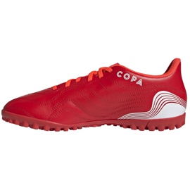 Scarpe da calcio Adidas Copa Sense.4 Tf M FY6179 rosso arance e rossi 1