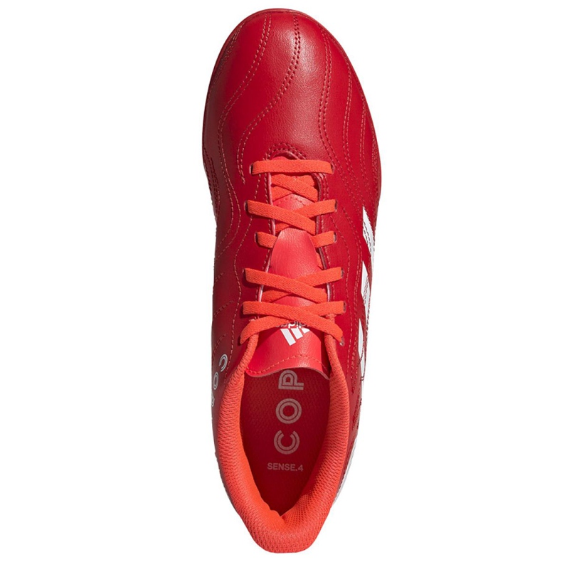 Scarpe da calcio Adidas Copa Sense.4 Tf M FY6179 rosso arance e rosse 2