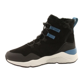 Stivali da neve sportivi in ​​pelle scamosciata Big Star II274261 Black nero 1