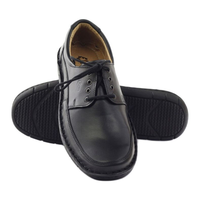 Scarpe sportive da uomo Escott 1167 nere nero 3