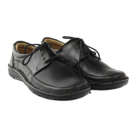 Scarpe sportive da uomo Escott 1167 nere nero 4