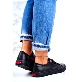 Sneakers Cross Jeans da Donna Ecopelle Nera DD2R4029CFW20 nero 2