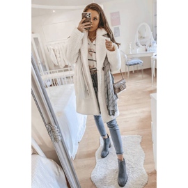 Stivali grigi sul post di Hanah grigio 2