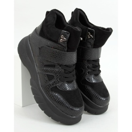 Scarpe con suola alta KL-771 Nero 1