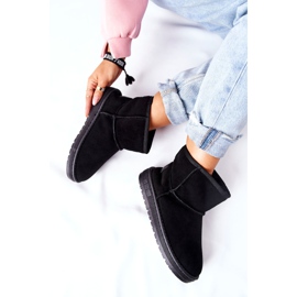 Doposci da donna in pelle Big Star II274440 Nero 1