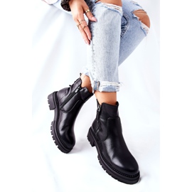 PE1 Stivali Alti Silvan Neri Con Cerniere nero 1