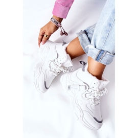 Stivali da neve da donna Warm White Kaphia bianco 1