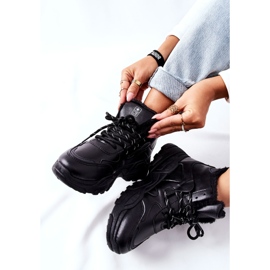 Sneakers Donna Nere Warm Stivali da neve Kaphia nero 1