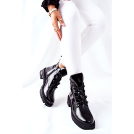 Stivaletti Laccati Sergio Leone Nero TR744 2