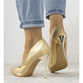 Spille olografiche d'oro di Craigie 1