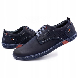Antex Scarpe casual da uomo 302 blu navy 4