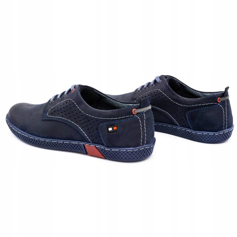 Antex Scarpe casual da uomo 302 blu navy 5