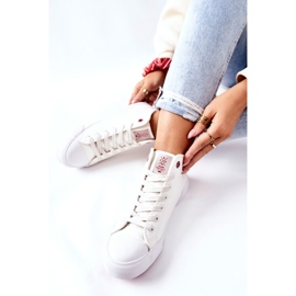 Sneakers Alte Donna Cross Jeans II2R4033C Bianco 1