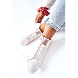 Sneakers Alte Donna Cross Jeans II2R4033C Bianco 2