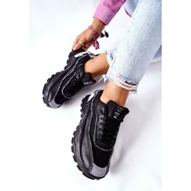 Scarpe sportive da donna Cross Jeans II2R4018C Nero 2