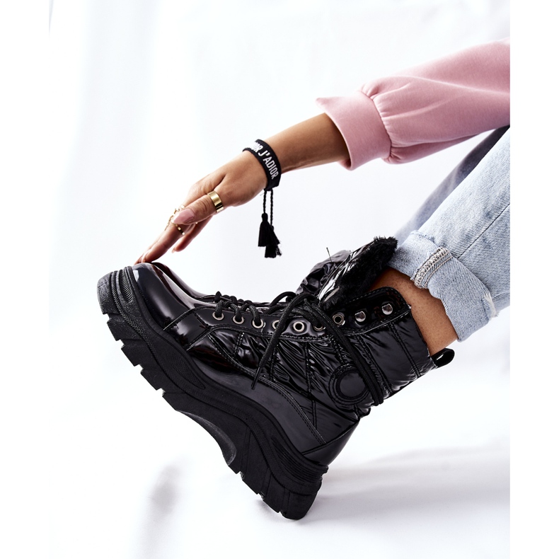 Vinceza Trappers Ismobe Black da donna nero 2