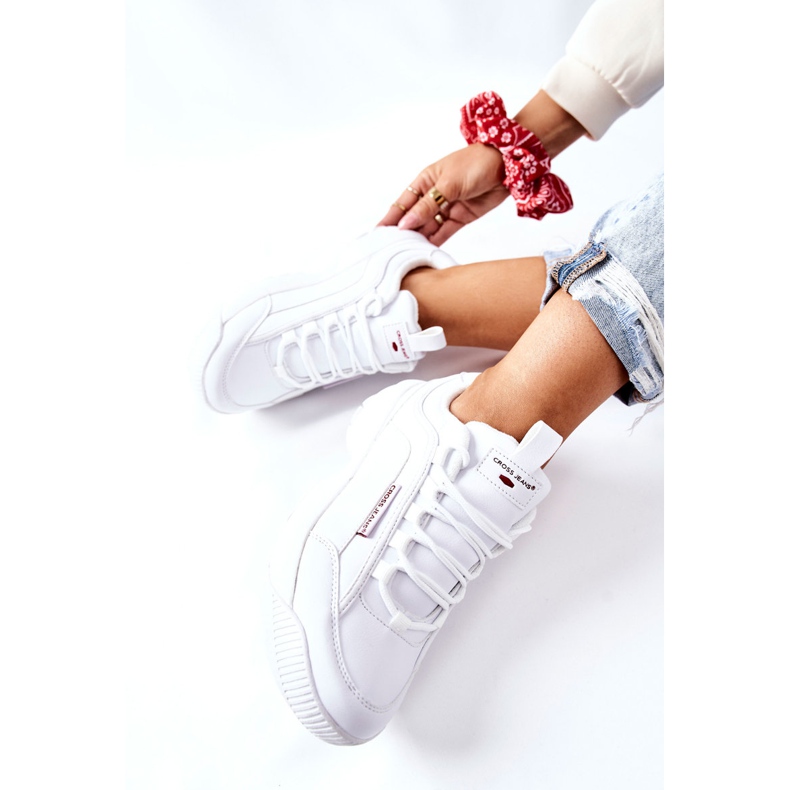 Scarpe Sportive Cross Jeans Bianco EE2R4133C 2